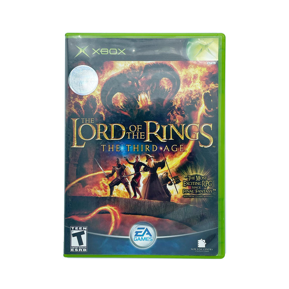 Lord of the rings best sale the third age xbox 360