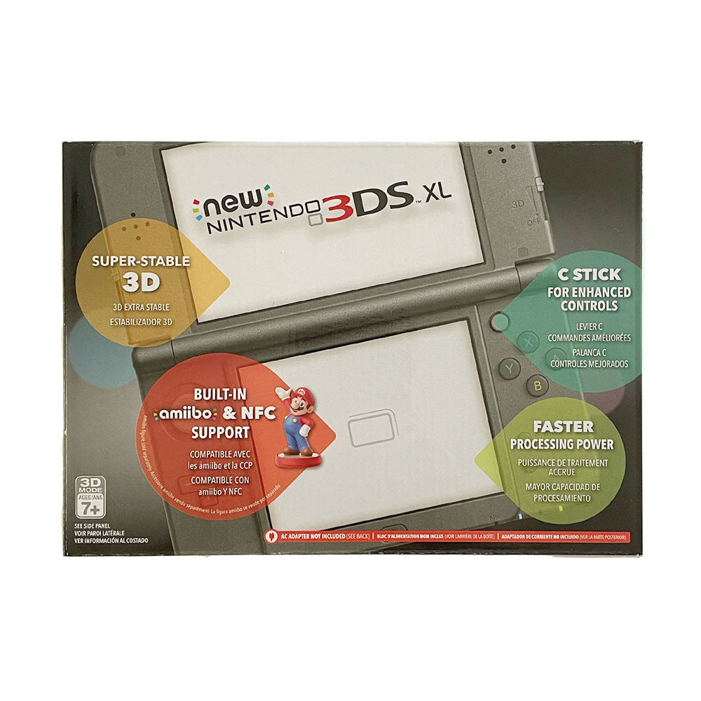 NEW NINTENDO 3DS XL - BLACK (208) – The Retro Room