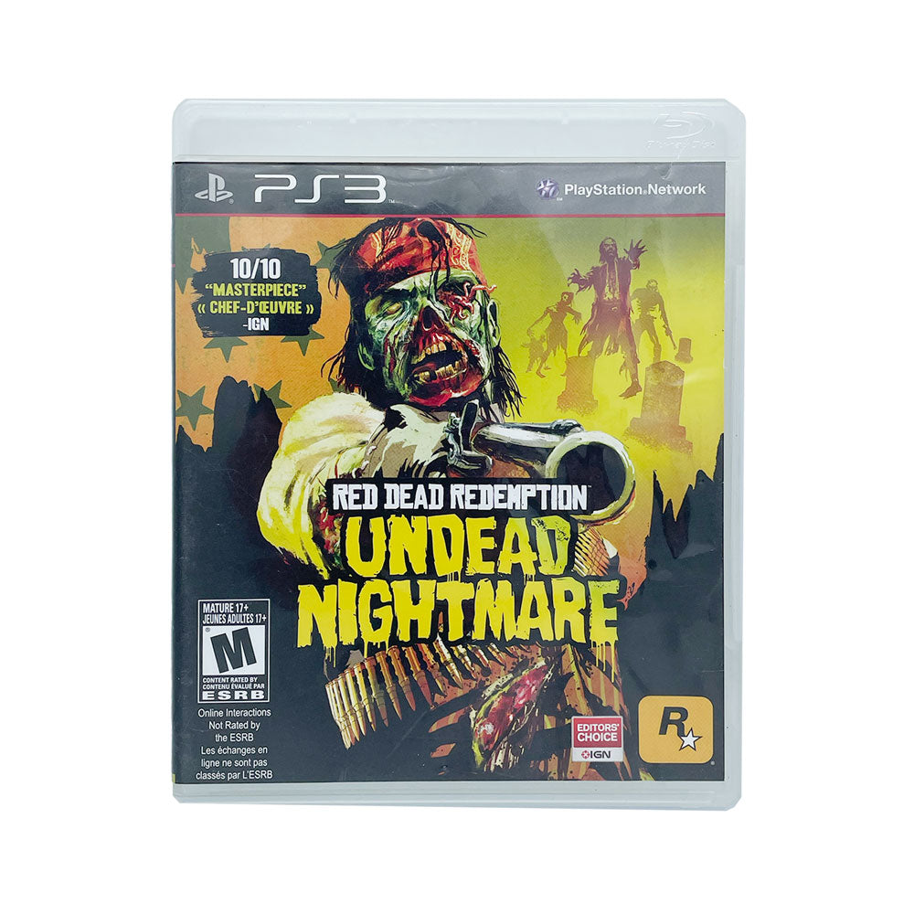 RED DEAD REDEMPTION UNDEAD NIGHTMARE - PS3 – The Retro Room