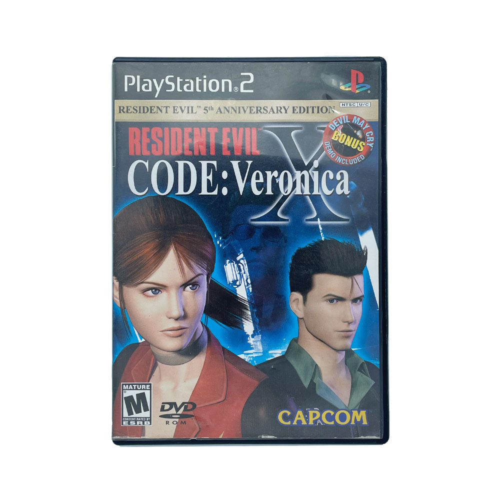 Resident Evil CODE:Veronica X PlayStation 2 manual