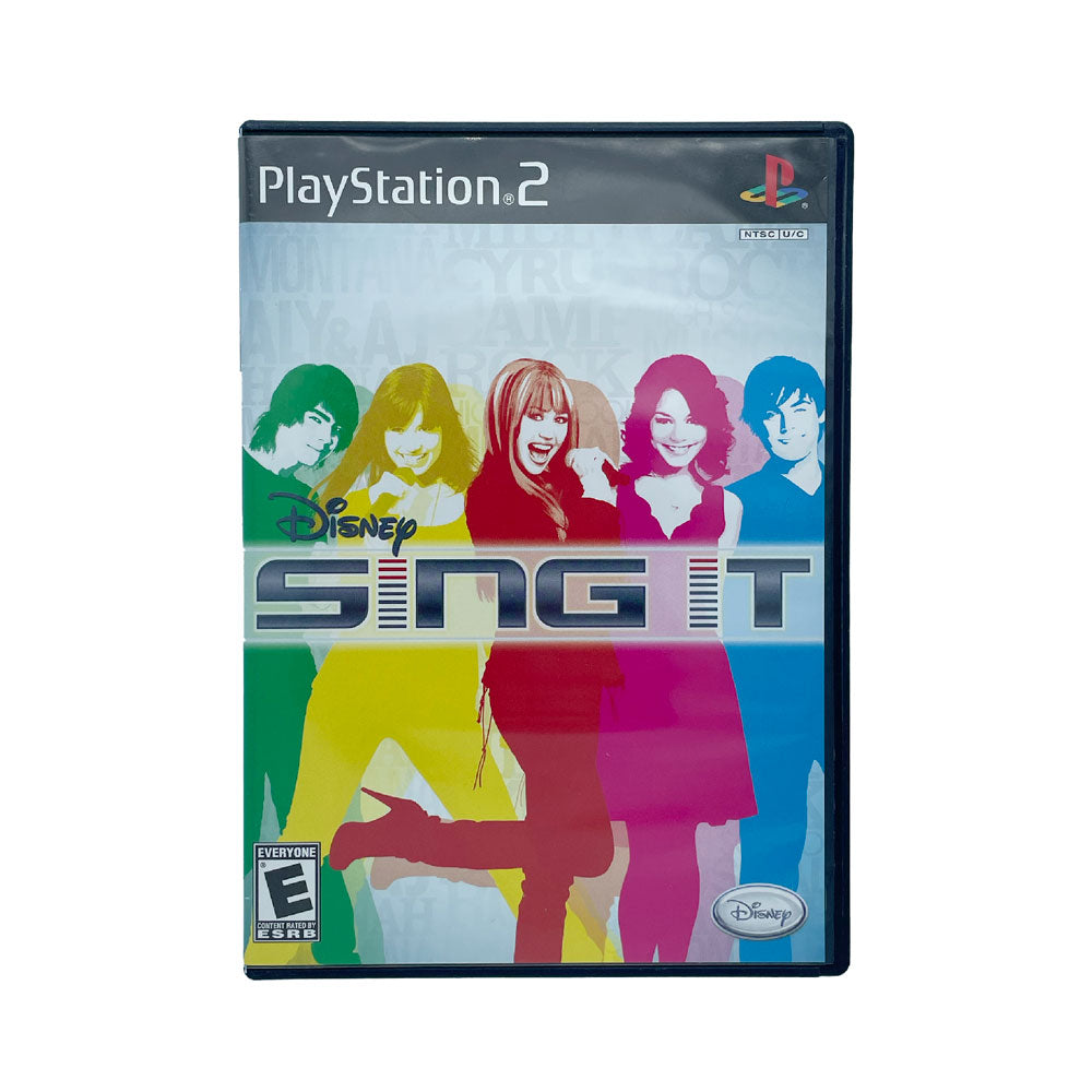 Disney sing best sale it playstation 2