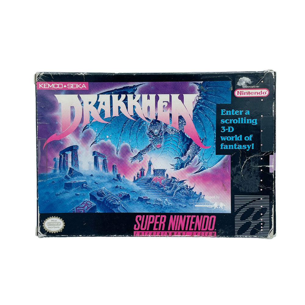 Snes drakkhen best sale