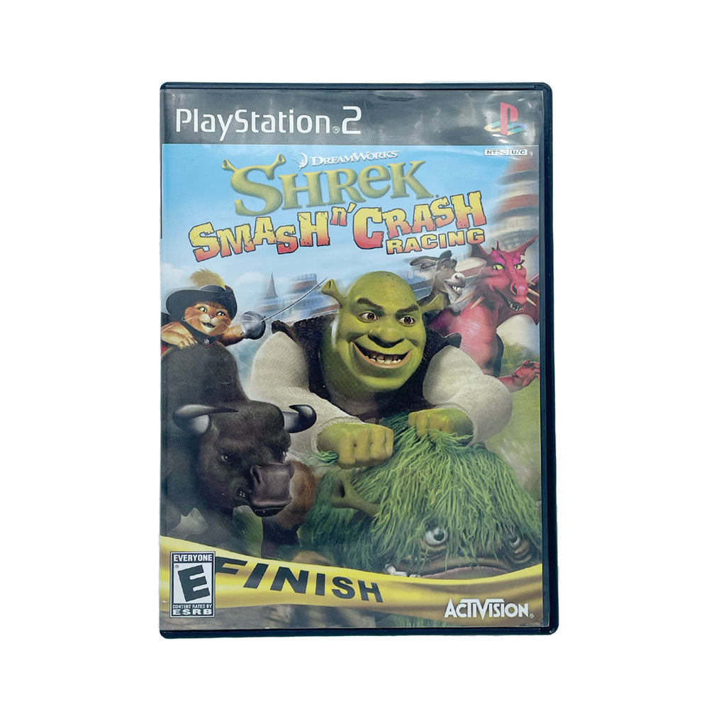 Shrek Smash n' Crash Racing - (GBA) Game Boy Advance - Game Case