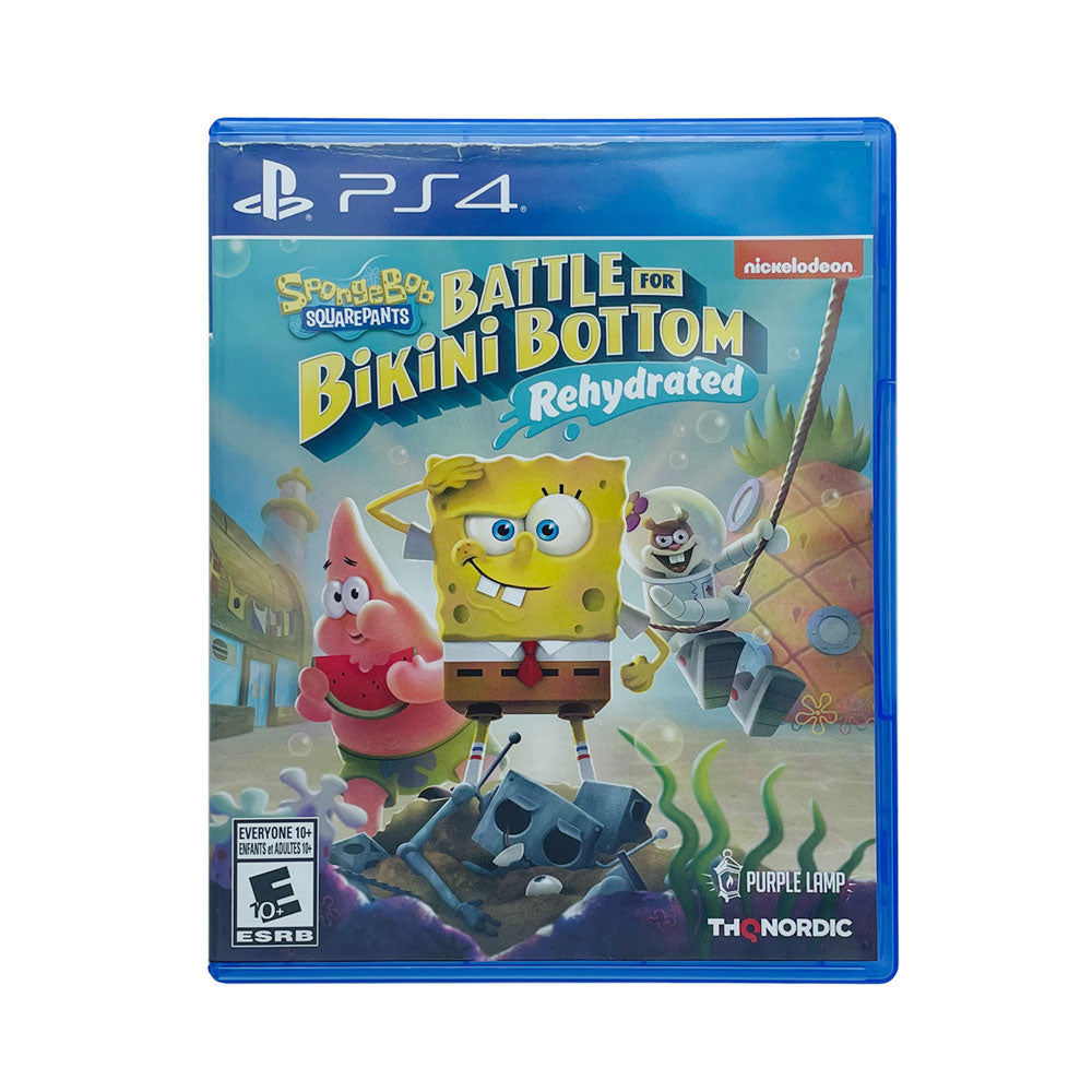 SPONGEBOB SQUAREPANTS BATTLE FOR BIKINI BOTTOM REHYDRATED - PS4