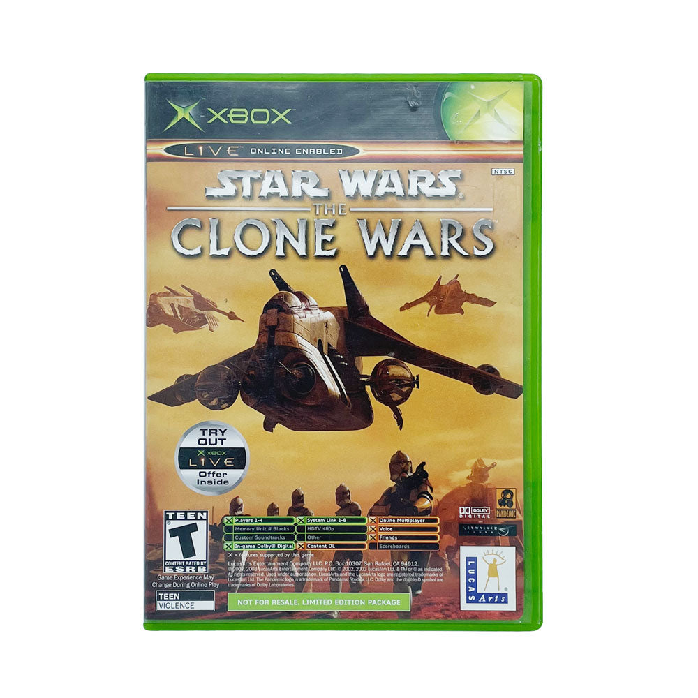 STAR WARS THE CLONE WARS & TETRIS WORLDS - XBOX