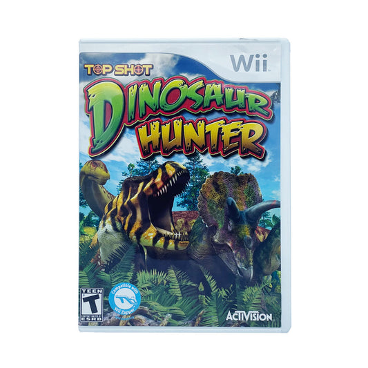 TOP SHOT DINOSAUR HUNTER - Wii