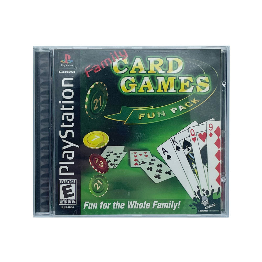 FAMILY CARD GAMES - PS1