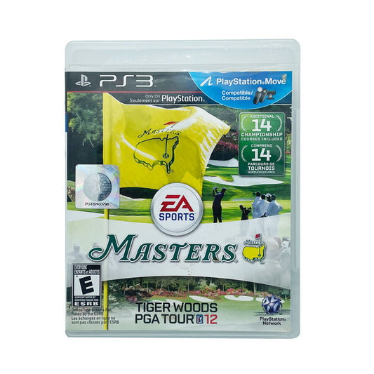 TIGER WOODS PGA TOUR 12 THE MASTERS - PS3