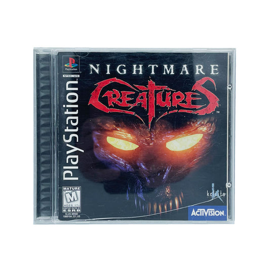 NIGHTMARE CREATURES - PS1