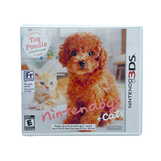 NINTENDOGS + CATS - TOY POODLE - 3DS