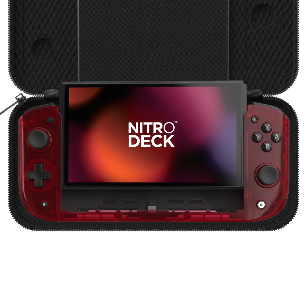 NITRO DECK - ATOMIC RED WITH CARRY CASE