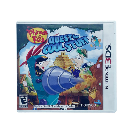 PHINEAS AND FERB QUEST FOR COOL STUFF - 3DS