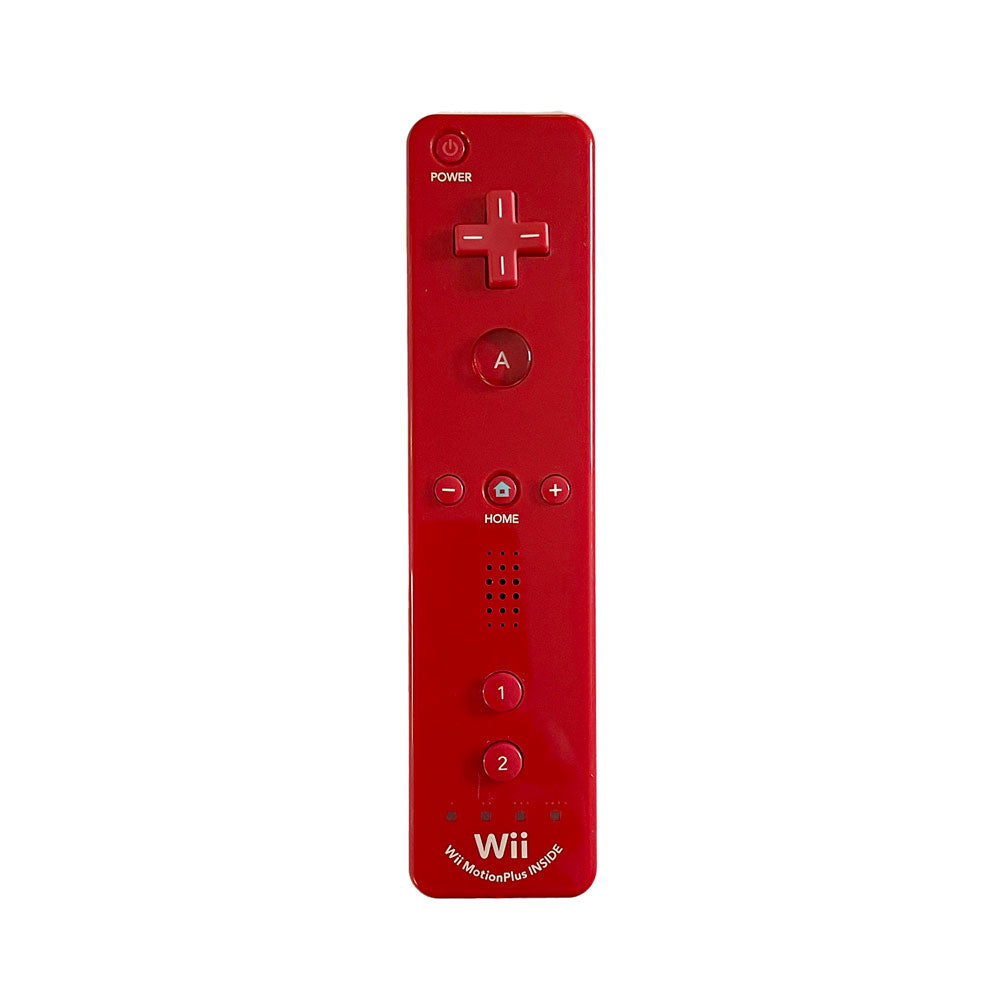 Wii REMOTE PLUS - RED – The Retro Room