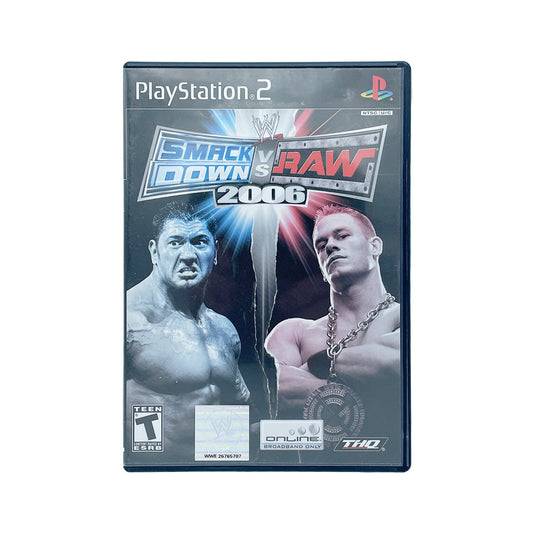 SMACK DOWN VS RAW 2006 - PS2