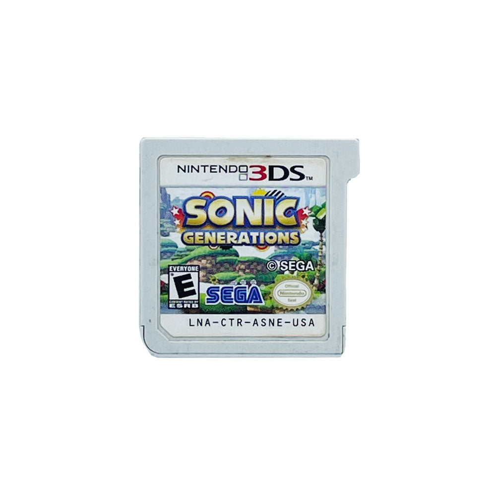 SONIC GENERATIONS - CART ONLY - LABEL WEAR - 3DS