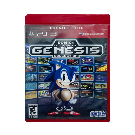 SONIC'S ULTIMATE GENESIS COLLECTION (GH) - PS3