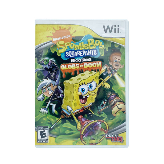 SPONGEBOB SQUAREPANTS GLOBS OF DOOM- Wii