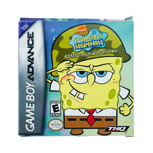 SPONGEBOB SQUAREPANTS BATTLE FOR BIKINI BOTTOM - GBA