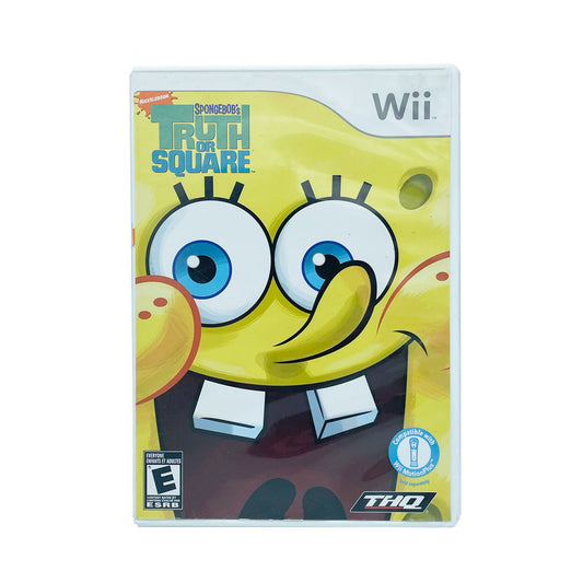 SPONGEBOB'S TRUTH OR SQUARE - Wii