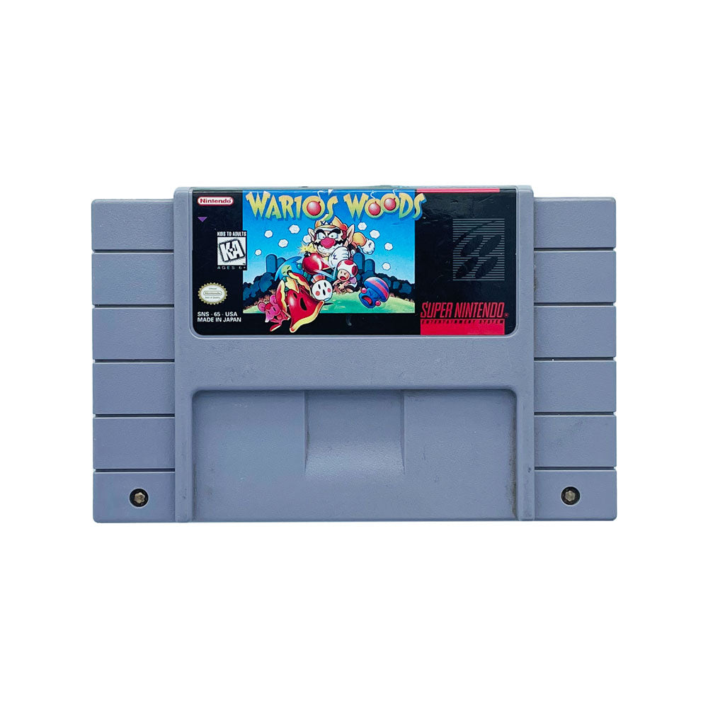 WARIO'S WOODS - SNES