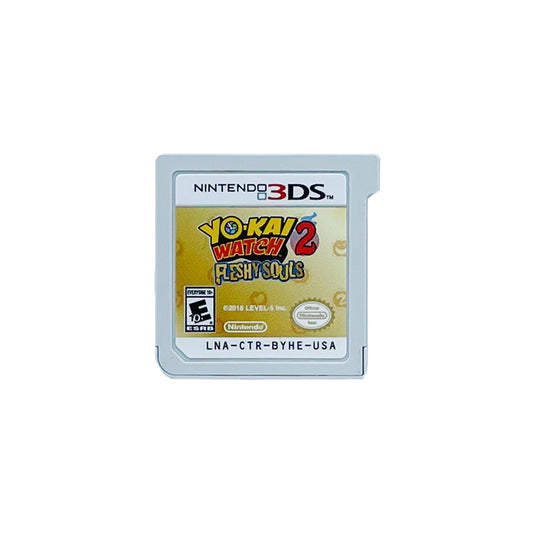 YO-KAI WATCH 2 FLESHY SOULS - CART ONLY - 3DS