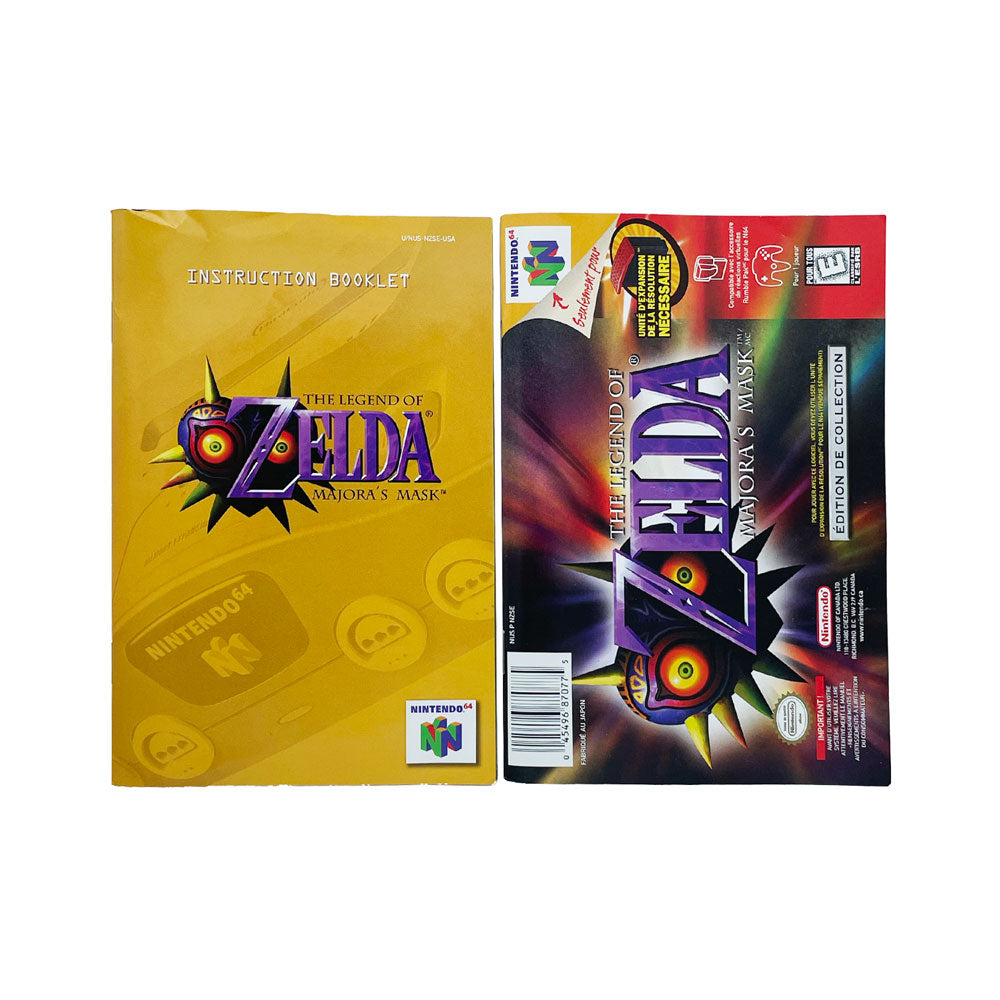 THE ZELDA OF ZELDA MAJORA'S MASK (CE) BOXED - 64