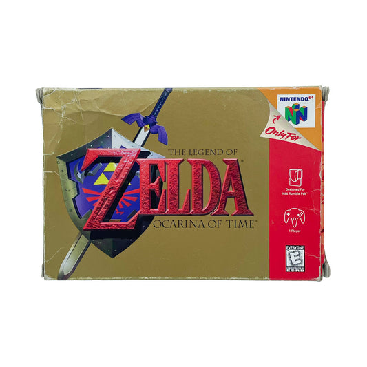 THE LEGEND OF ZELDA OCARINA OF TIME - BOXED - 64